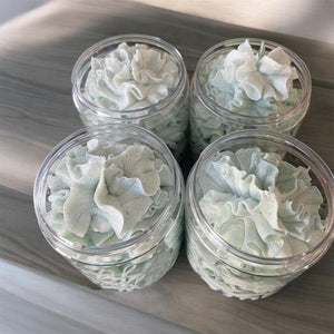 Foaming Whipped Soap With Sugar Exfoliant