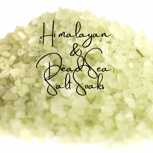 Himalayan & Dead Sea Salt Soaks